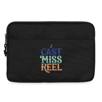 Cast Miss Reel Retro Peach - Laptop bag 13" - black - Front