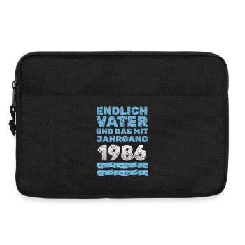 1986 - Laptoptasche 13" - Schwarz - Vorne