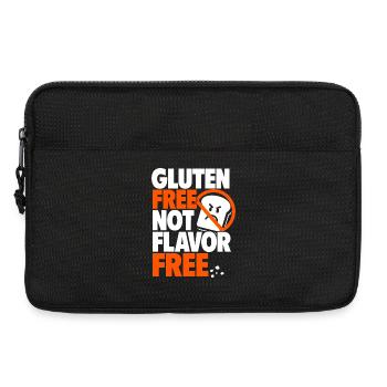 Gluten Free Not Flavor Free - Laptop bag 13" - black - Front