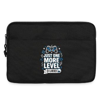 Juste un dernier niveau de gamer qui dit - Sacoche pour ordinateur portable 13 pouces - noir - Devant