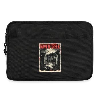 Welcome to Raven Creek – Horror Town - Laptop bag 13" - black - Front