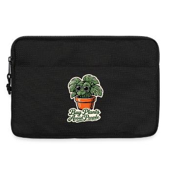 Sunglasses Plant Saying - Laptop bag 13" - black - Front