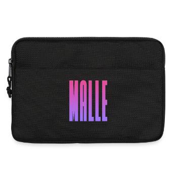 MALLE - Sacoche pour ordinateur portable 13 pouces - noir - Devant