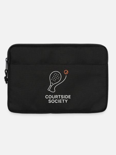 Courtside Paddle Society - Laptop bag 13" - black