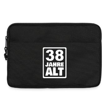 38 - Laptoptasche 13" - Schwarz - Vorne