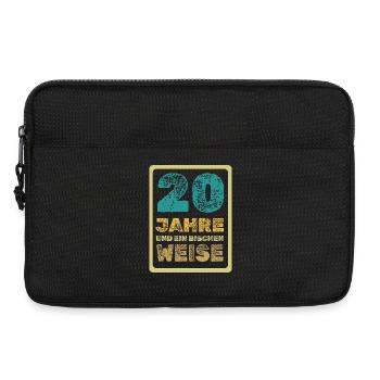 20 - Laptoptasche 13" - Schwarz - Vorne