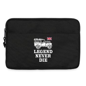 Legend_Never_Die - Sacoche pour ordinateur portable 13 pouces - noir - Devant