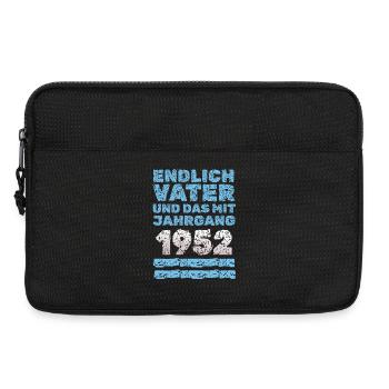 Vater 1952 - Laptoptasche 13" - Schwarz - Vorne