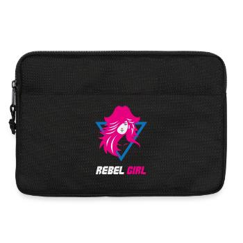 Rebel Girl Baddie Ästhetik - Laptoptasche 13" - Schwarz - Vorne