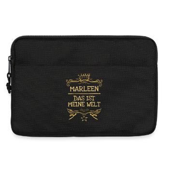 Frau Marlena - Laptoptasche 13" - Schwarz - Vorne