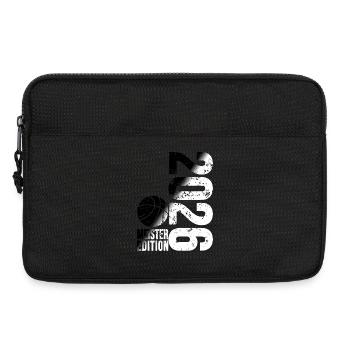 Maillot Basketball Master 2026, noir et blanc - Sacoche pour ordinateur portable 13 pouces - noir - Devant