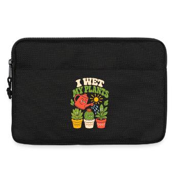 I water my plants - Laptop bag 13" - black - Front