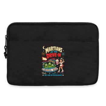 Martiens au Drive-In Diner - Sacoche pour ordinateur portable 13 pouces - noir - Devant