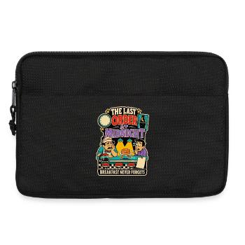 Last order at midnight – Diner Humor - Laptop bag 13" - black - Front