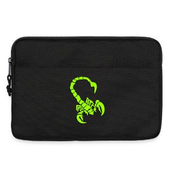 skorpion_01_3d - Laptoptasche 13" - Schwarz - Vorne