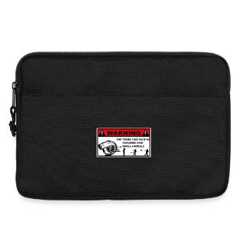 Turbo-Warnung angezeigt - Laptoptasche 13" - Schwarz - Vorne