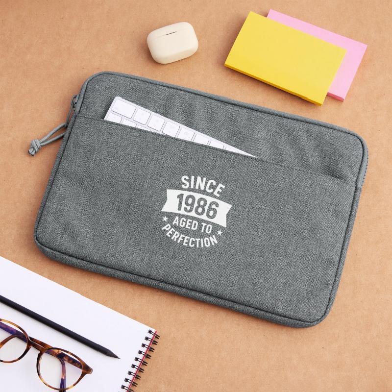 1986 – 40 Jahre Pullover oder Hemdgeschenk Laptoptasche 13"