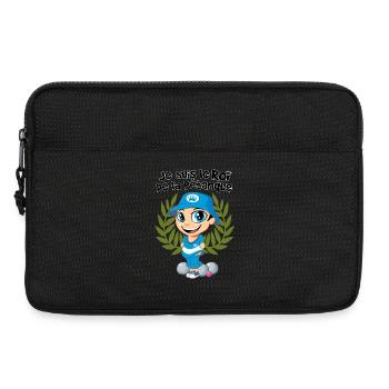 King of bowls - Laptop bag 13" - black - Front