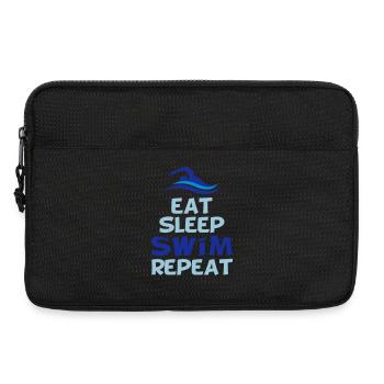 natation - Sacoche pour ordinateur portable 13 pouces - noir - Devant