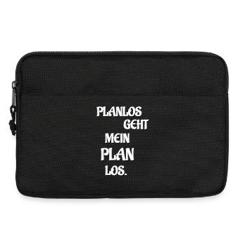 PLANLOS GOES MY PLAN LOS - Laptop bag 13" - black - Front
