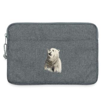 Eisbär - Laptoptasche 13" - Grau meliert - Vorne