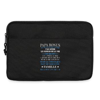Papa bonus TU NE M’AS PEUT-ÊTRE PAS DONNE LE CADEA - Sacoche pour ordinateur portable 13 pouces - noir - Devant