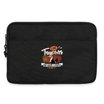 Tukan - Sacoche pour ordinateur portable 13 pouces - noir - Devant