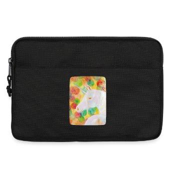 Regenbogen-Einhorn - Sonja Ariel von Staden - Laptoptasche 13" - Schwarz - Vorne