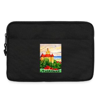 EG Urlaub I Meersburg I City I Bodensee I Aquarell - Laptoptasche 13" - Schwarz - Vorne