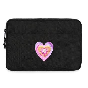 Petit LotusHerz - Sonja Ariel de Staden - Sacoche pour ordinateur portable 13 pouces - noir - Devant