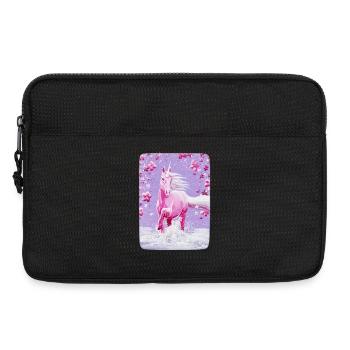 Einhorn BlütenBad - Sonja Ariel von Staden - Laptoptasche 13" - Schwarz - Vorne