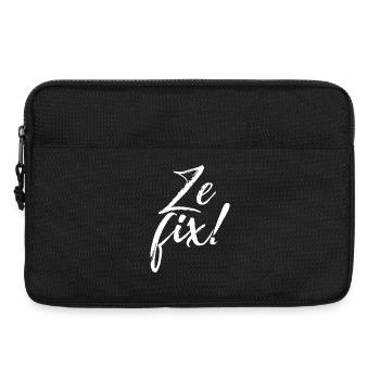 ZEFIX! - Laptoptasche 13" - Schwarz - Vorne