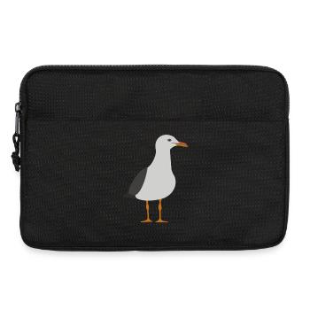 Möwe - Laptoptasche 13" - Schwarz - Vorne