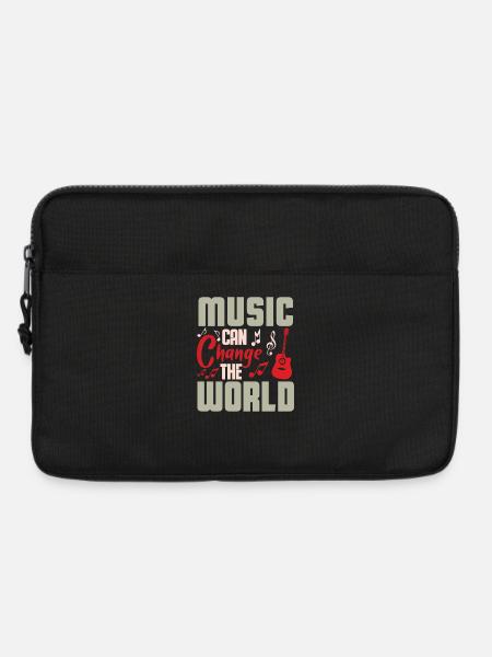 Music changes the world Design - Laptop bag 13" - black