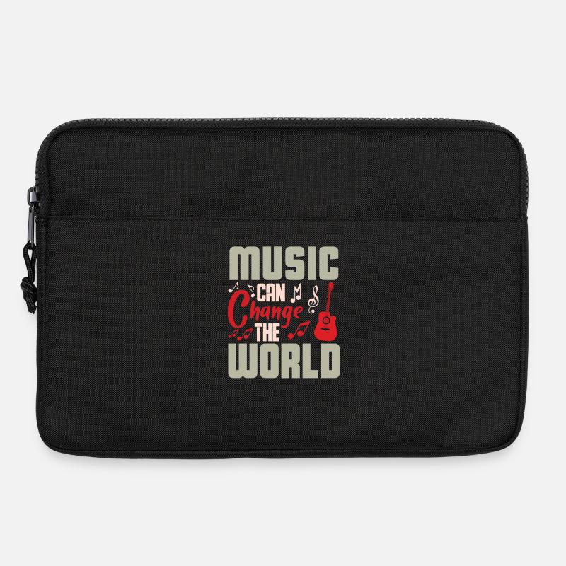 Music changes the world Design - Laptop bag 13" - black