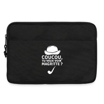 peintre, artiste peintre, peinture - Sacoche pour ordinateur portable 13 pouces - noir - Devant