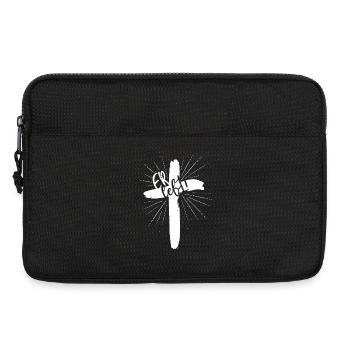 Er lebt - Laptoptasche 13" - Schwarz - Vorne