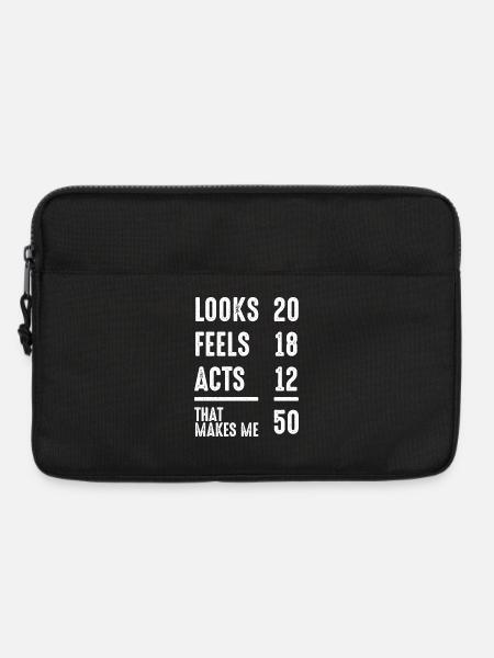 Milestone Scorecard: Looks Feels Acts 50 - Laptop bag 13" - black