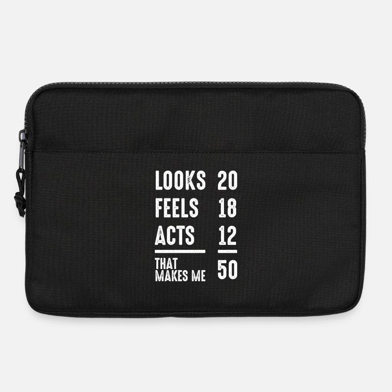 Meilenstein-Scorecard: Looks Feels Acts 50 - Laptoptasche 13" - Schwarz