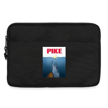 Hecht-Attacken - Laptoptasche 13" - Schwarz - Vorne