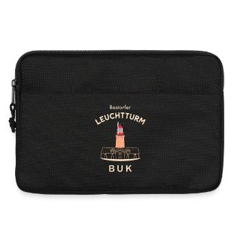 Bastorfer Leuchtturm buk, Ostsee, Kühlungsborn - Laptoptasche 13" - Schwarz - Vorne