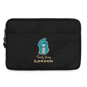 Londres, Trinity Buoy Lighthouse, Pixel Art - Sacoche pour ordinateur portable 13 pouces - noir - Devant