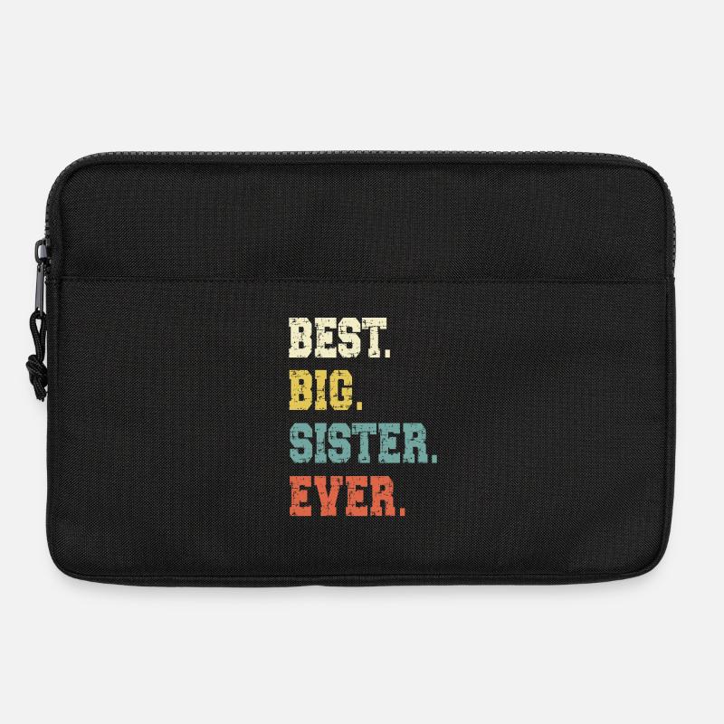 Grosse Schwester - Laptoptasche 13" - Schwarz