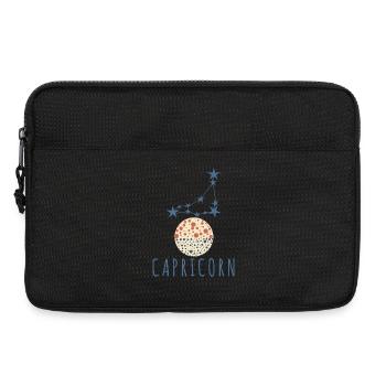 The constellation of Capricorn - Laptop bag 13" - black - Front