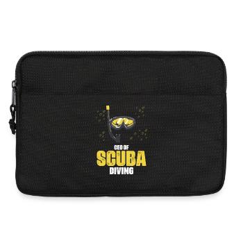 Freediver Scuba Diver Design - Laptop bag 13" - black - Front