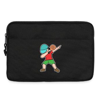 Padelspiel Padel Statement Schläger Training - Laptoptasche 13" - Schwarz - Vorne
