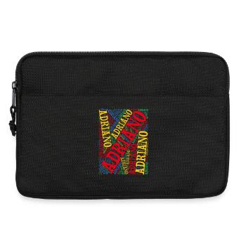 Adriano t-shirt word cloud t-shirt gift idea - Laptop bag 13" - black - Front