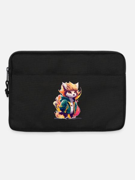 Süßer Stylischer Greif - Laptoptasche 13" - Schwarz