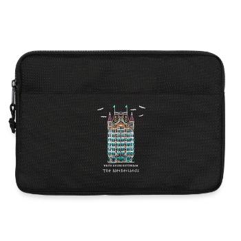 Rotterdam, Weißes Haus am Alten Hafen, Niederlande - Laptoptasche 13" - Schwarz - Vorne
