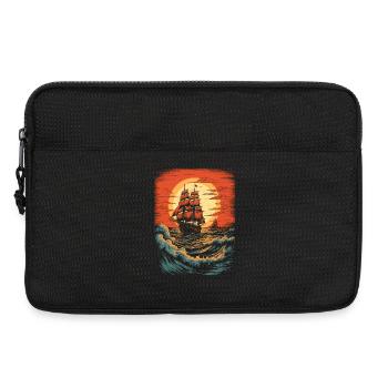 Sea Yacht - Laptop bag 13" - black - Front